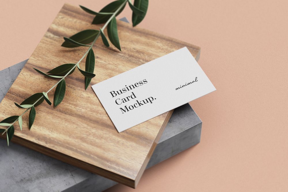 Download Free Minimal Business Card mockups • GraphicList